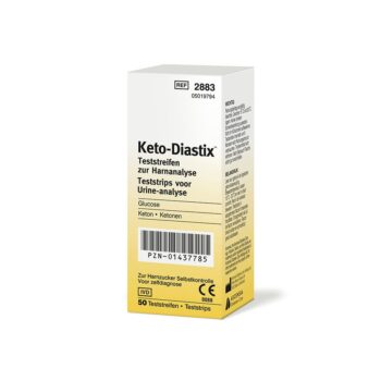 Keto-Diastix Harnteststreifen, 50 Teststreifen
