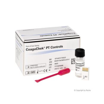 CoaguChek PT Controls Kontroll Lösung, 4 Stk.
