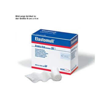 Elastomull Fixierbinde, 4m x 10cm, weiß