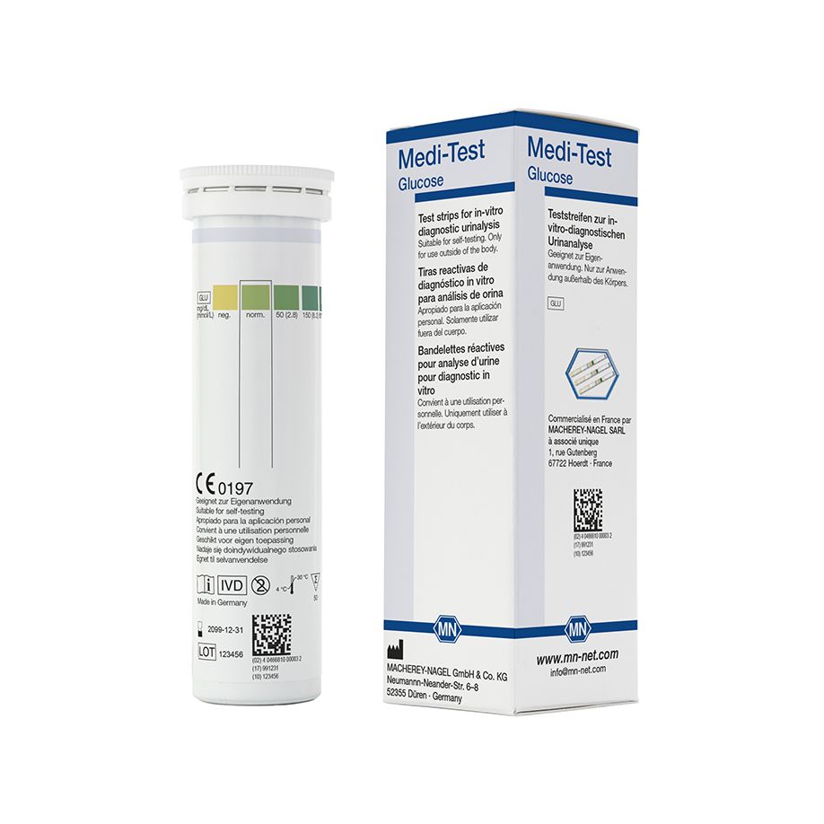 Medi-Test Glucose Harnteststreifen, 50 Teststreifen