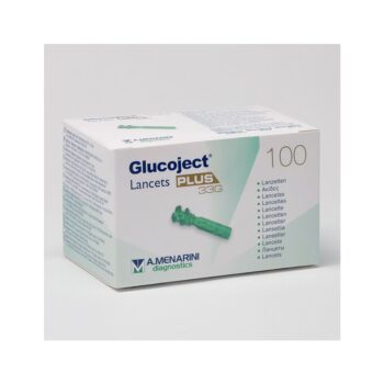 Glucoject Lancets Plus, Lanzetten, steril, 100 Stk.