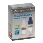 Gluceofine Pro Kontroll Lösung normal / hoch, 2 x 4ml