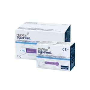 MyStar SylkFeel Lanzetten 33G, steril, 25 Stk.