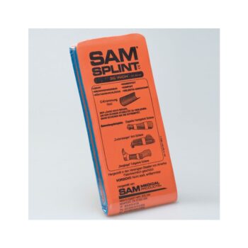SAM-SPLINT Universalschiene, orange/blau, 11 x 91cm, gefaltet