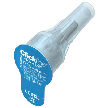 mylife Clickfine DiamondTip Pen Nadeln 0,25 x 6mm, steril, 100 Stk.