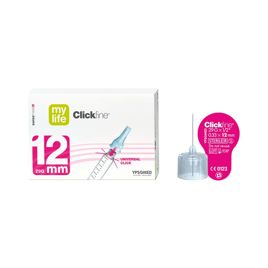 mylife Clickfine Pen Nadeln 0,33 x 12mm, steril, 100 Stk.