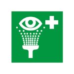 Symbol Augenspüleinrichtung – Rettungszeichen, Folie selbstklebend, GM194, 15cm
