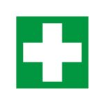 Symbol Erste Hilfe – Rettungszeichen, Kunststoff, 20cm