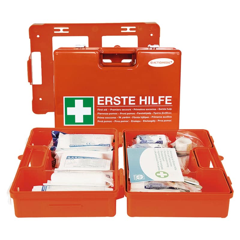 Erste-Hilfe-Ergänzungsset DIN 13157:2021 2xMaske  4xTuch+Pflaster+Finger/S-Verband - Steinke Shop