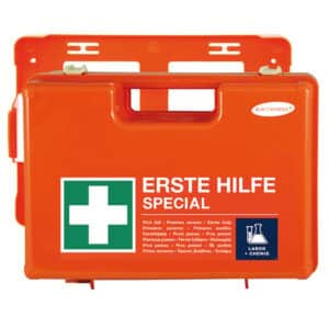 Erste Hilfe Verbandkasten SPECIAL Labor & Chemie, DIN 13157