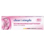 CLEARTEST Clear & Simple Midstream HCG Schwangerschaftstest