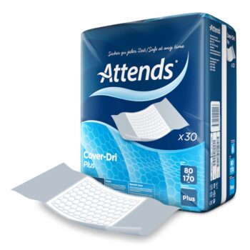 Attends Cover-Dri Plus Krankenunterlagen, 80 x 170cm, 4 x 30 Stk.