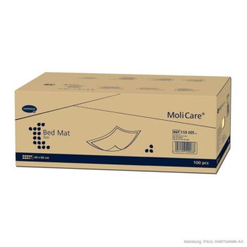 Hartmann MoliCare Bed Mat Eco 9 Tropfen Krankenunterlagen, 40 x 60cm, 100 Stk.