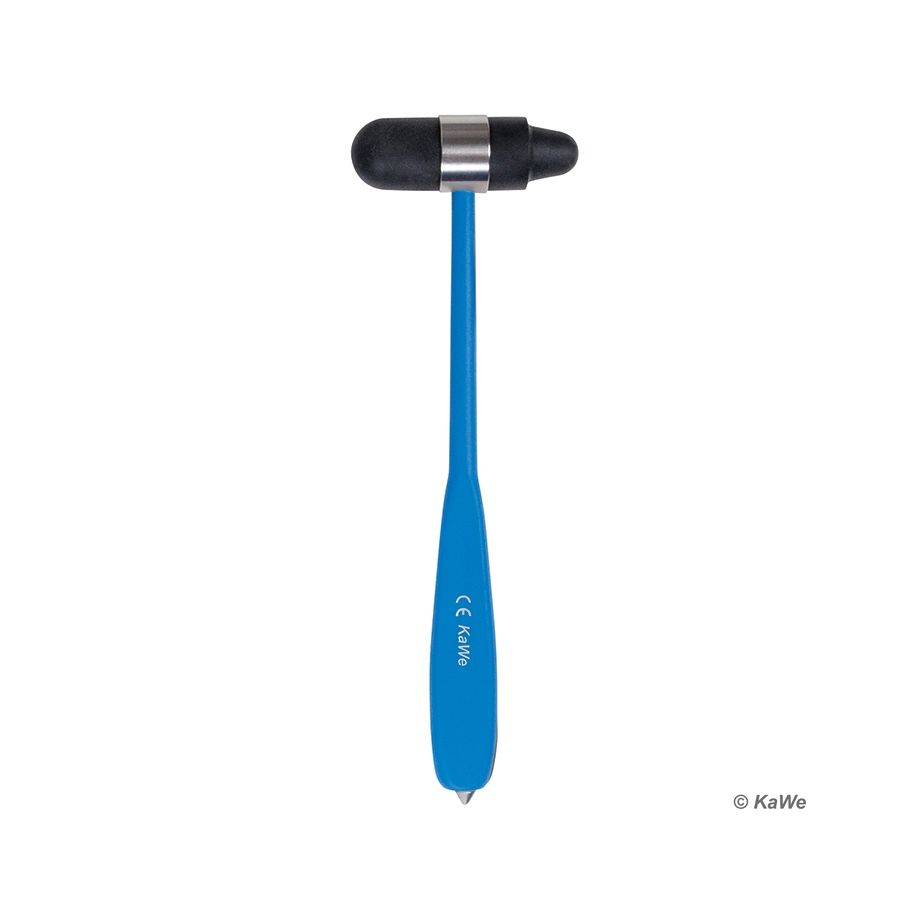 Kawe Colorflex Reflexhammer und Perkusionshammer, groß, blau, 22cm lang