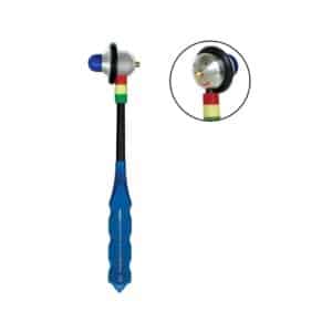 Perkussionshammer, Reflexhammer, für Kinder, blau, 21cm, Aluminium