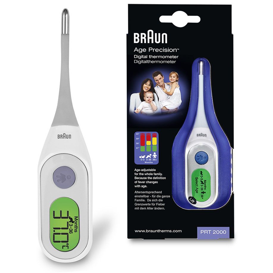 PRT BRAUN 2000 Fieberthermometer