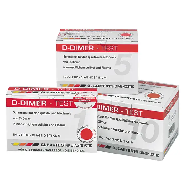 CLEARTEST D-Dimer Test, Fibrinolyse