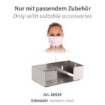 Mundschutz Typ II, rosa, 3-lagig, PP, 98% BFE, 50 Stk.