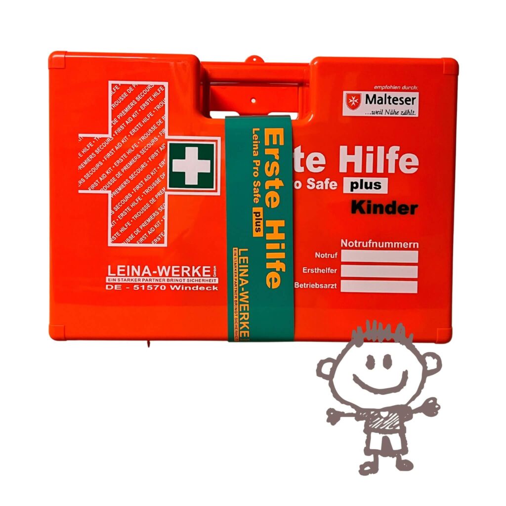 Erste Hilfe Koffer Kindergarten/Schule ÖNORM Z 1020:2025, Pro Safe Kinder