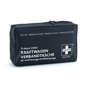 Erste Hilfe KFZ Verbandtasche Auto ÖNORM V5101, schwarz