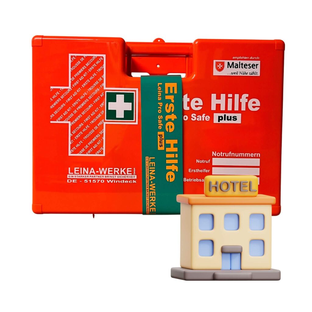 Erste Hilfe Koffer Hotel ÖNORM Z 1020:2025, Pro Safe Hotel & Pension