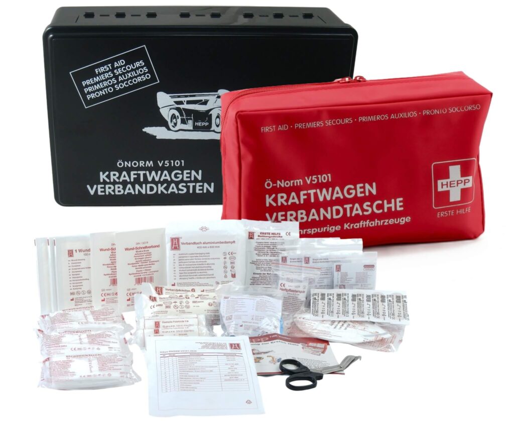 ÖNORM V 5101:2026 Kfz-Verbandkasten